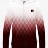 Naiste lukuga pusa Geometric Ombre Red Edition