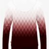 Naiste lukuga pusa Geometric Ombre Red Edition - Image 2