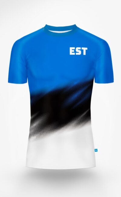 Meeste lühikeste käistega rash guard Eesti klassikaline eest