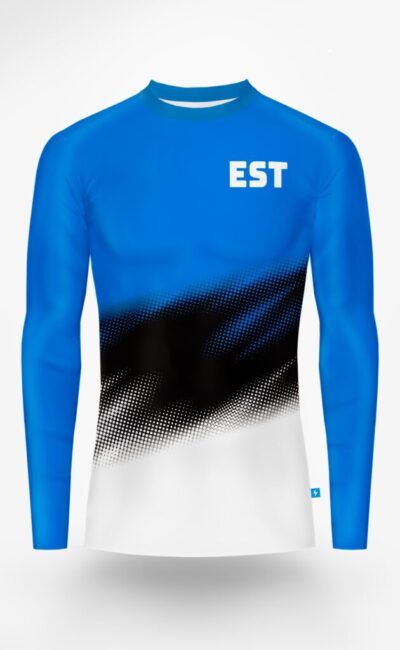 Meeste pikkade käistega rash guard Eesti klassikaline eest