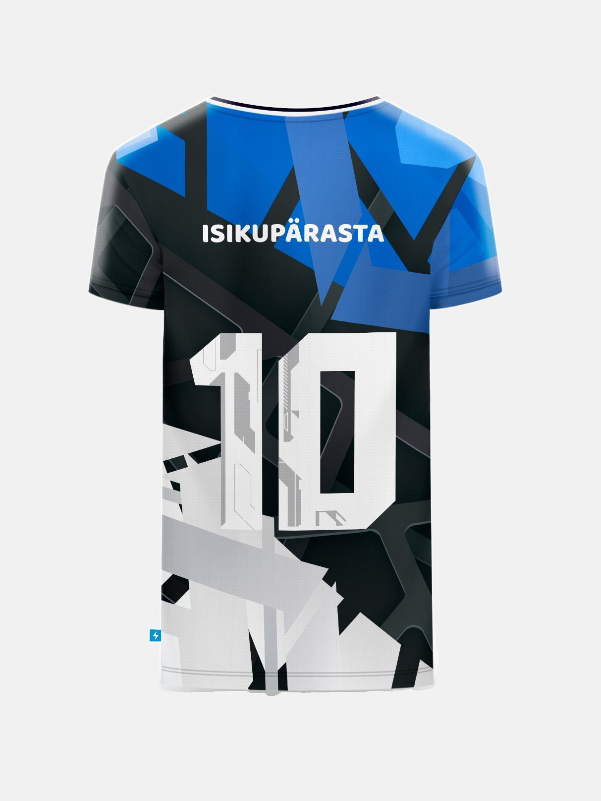 Jalgpallisärk Eesti Eest, tagantvaade