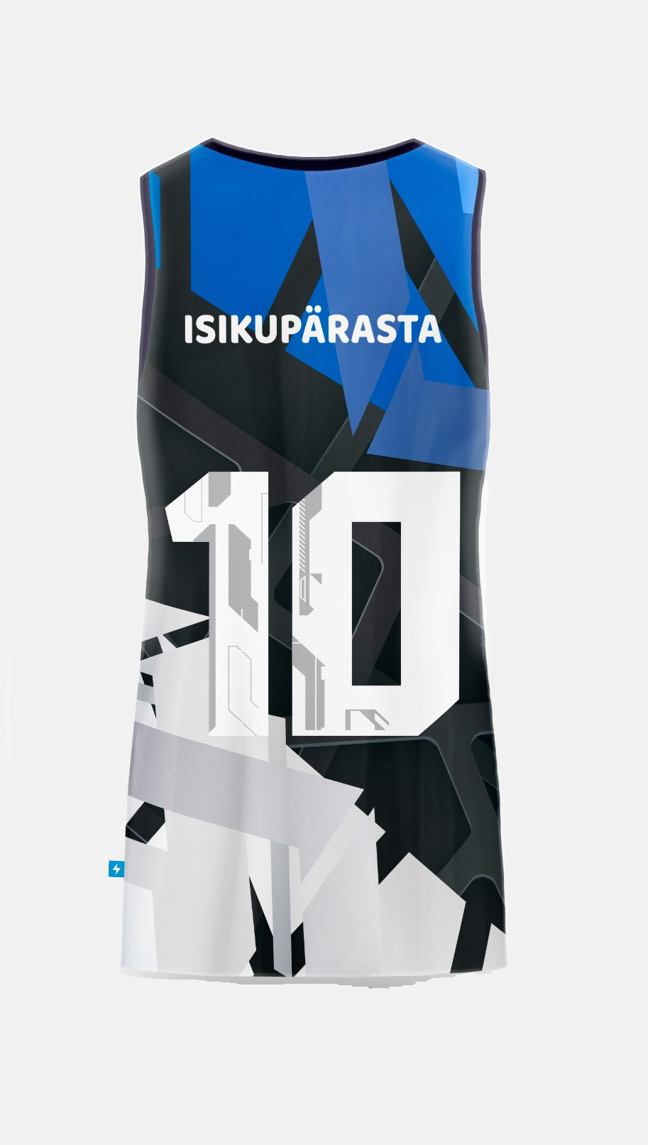 Korvpallisärk Eesti Eest, tagantvaade