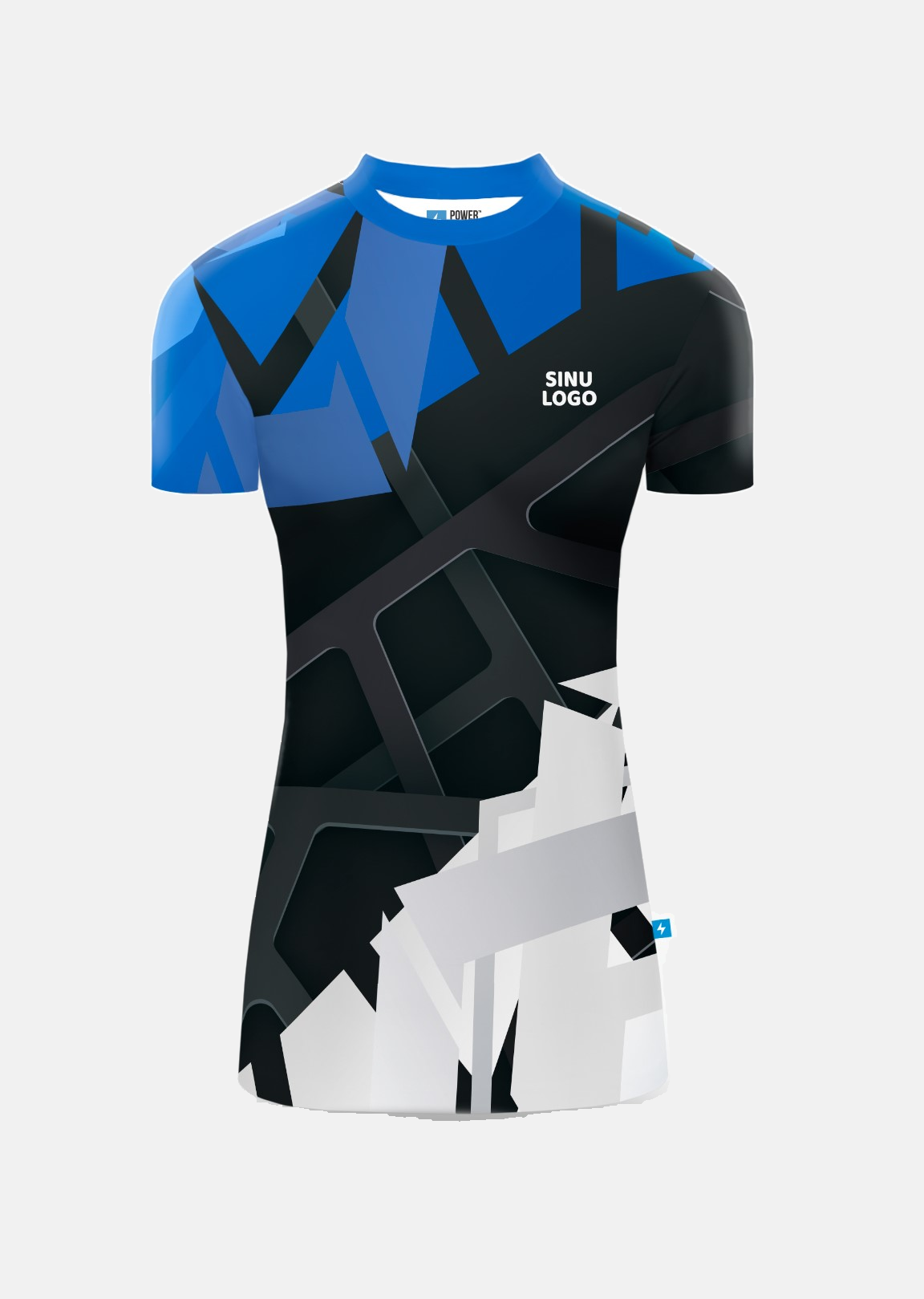 Lühikeste käistega Rash Guard Eesti Eest, eestvaade
