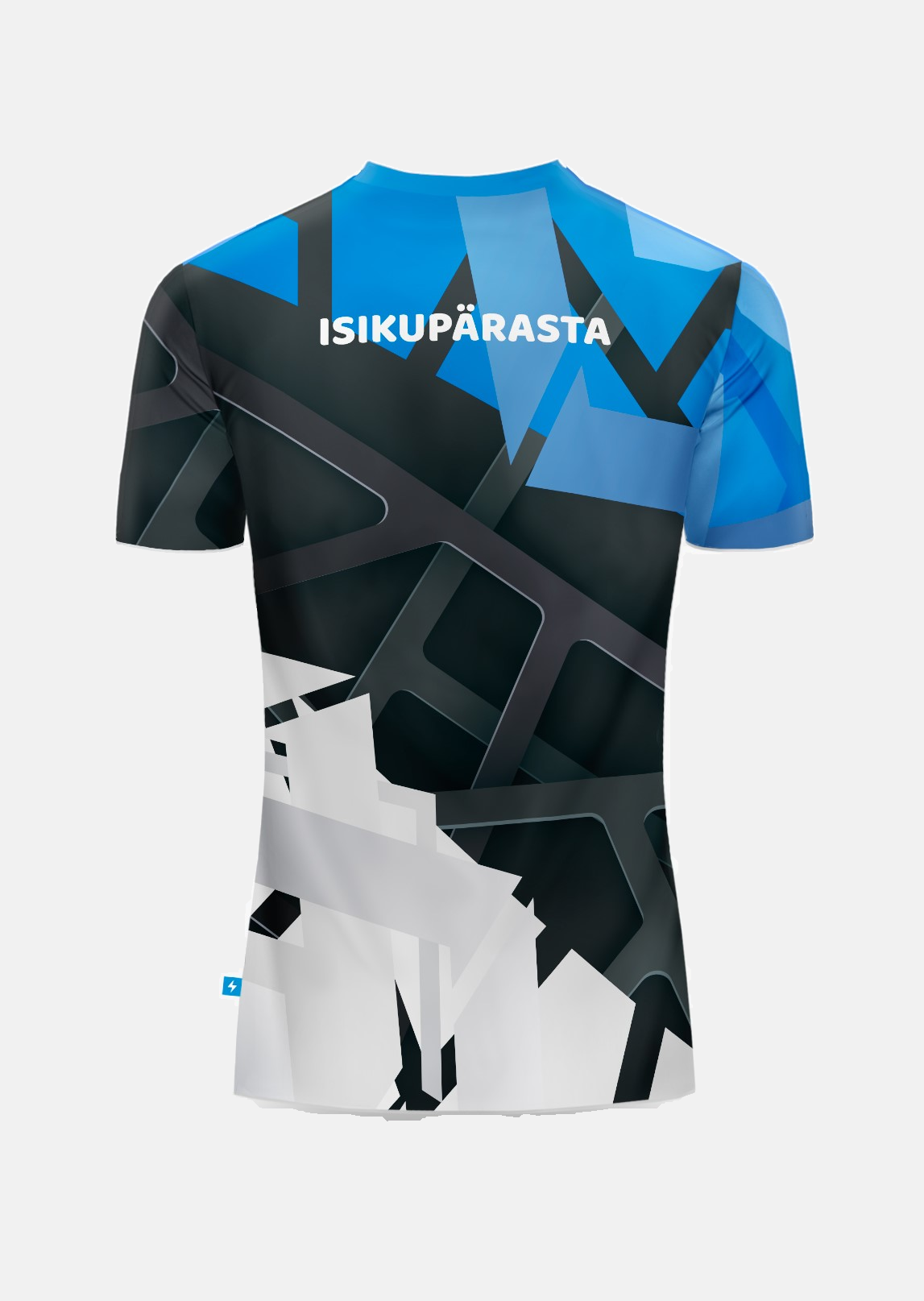 Lühikeste käistega Rash Guard Eesti Eest, tagantvaade