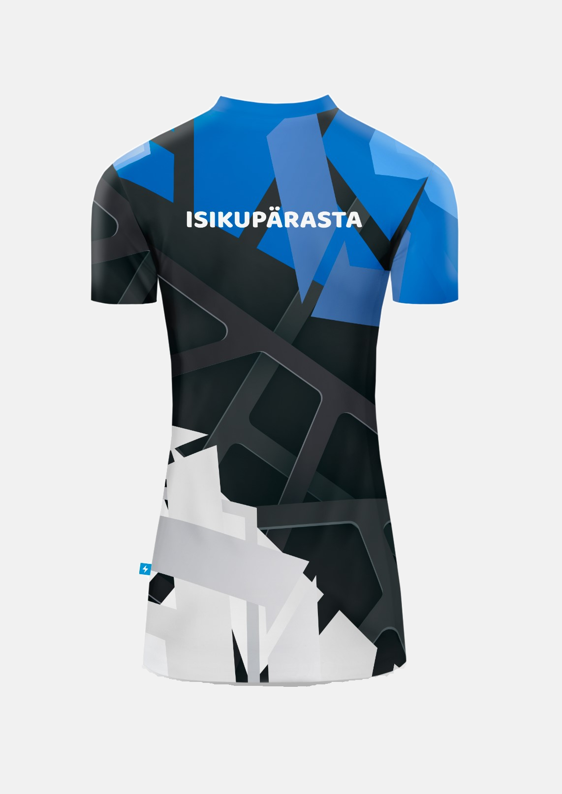 Lühikeste käistega Rash Guard Eesti Eest, tagantvaade