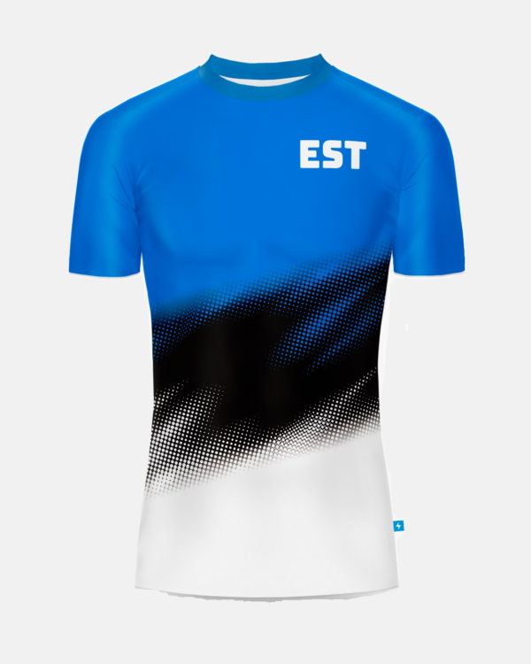 Lühikeste käistega Rash Guard Klassika, eestvaade