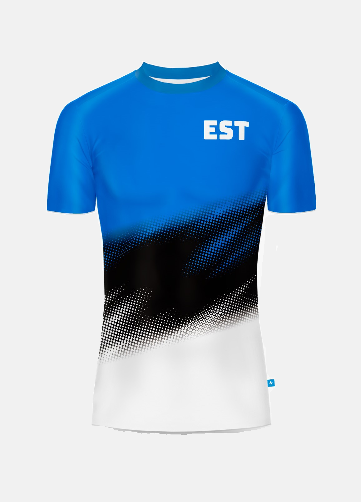 Lühikeste käistega Rash Guard Klassika, eestvaade