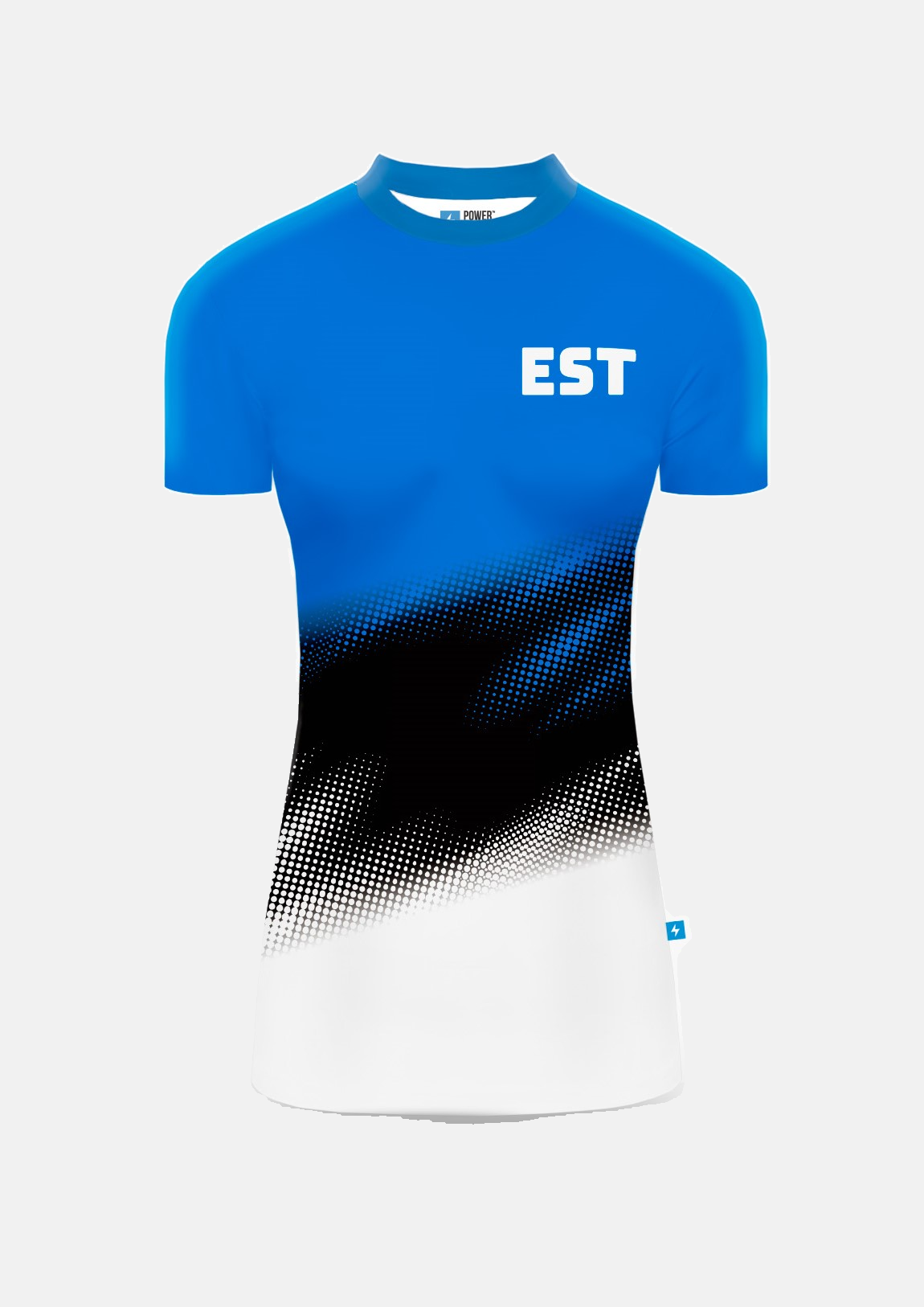 Lühikeste käistega Rash Guard Klassika, eestvaade