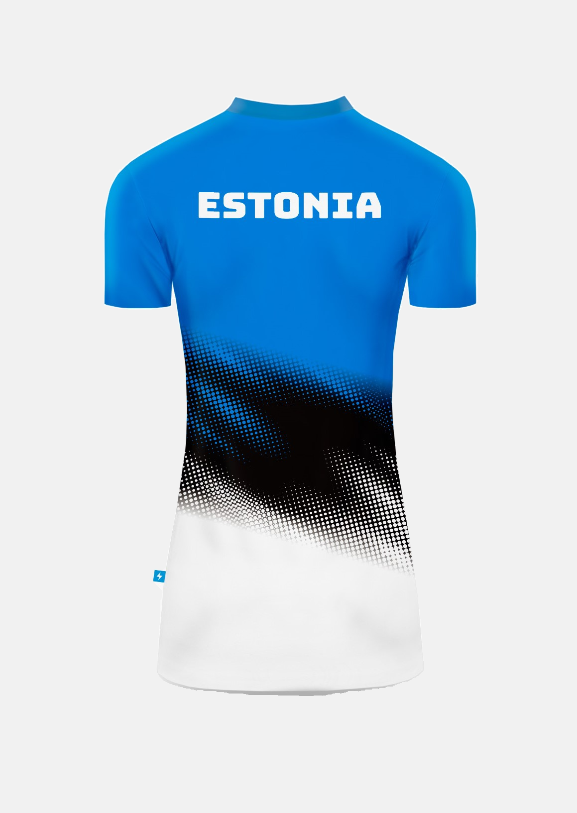 Lühikeste käistega Rash Guard Klassika, tagantvaade