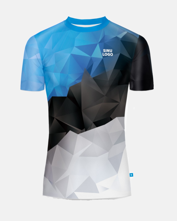 Lühikeste käistega Rash Guard Puhas Kuld, eestvaade