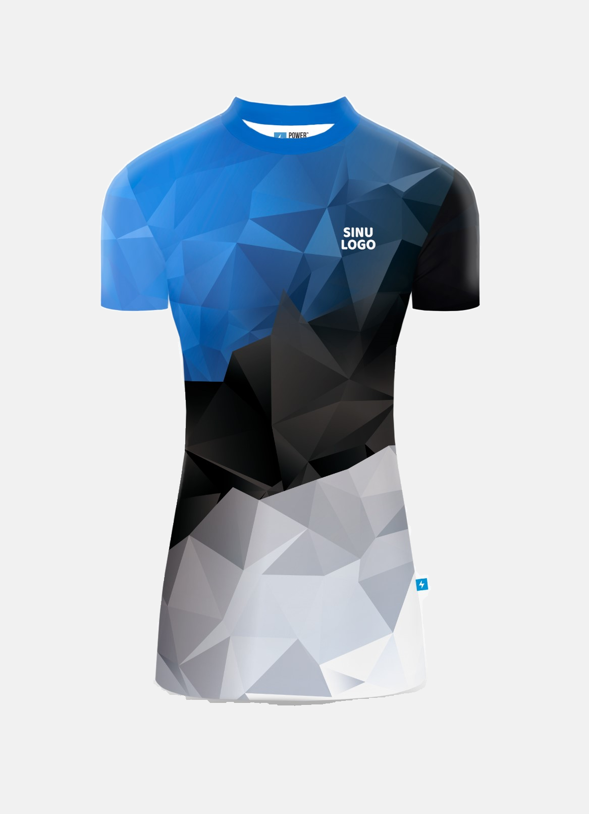 Lühikeste käistega Rash Guard Puhas Kuld, eestvaade