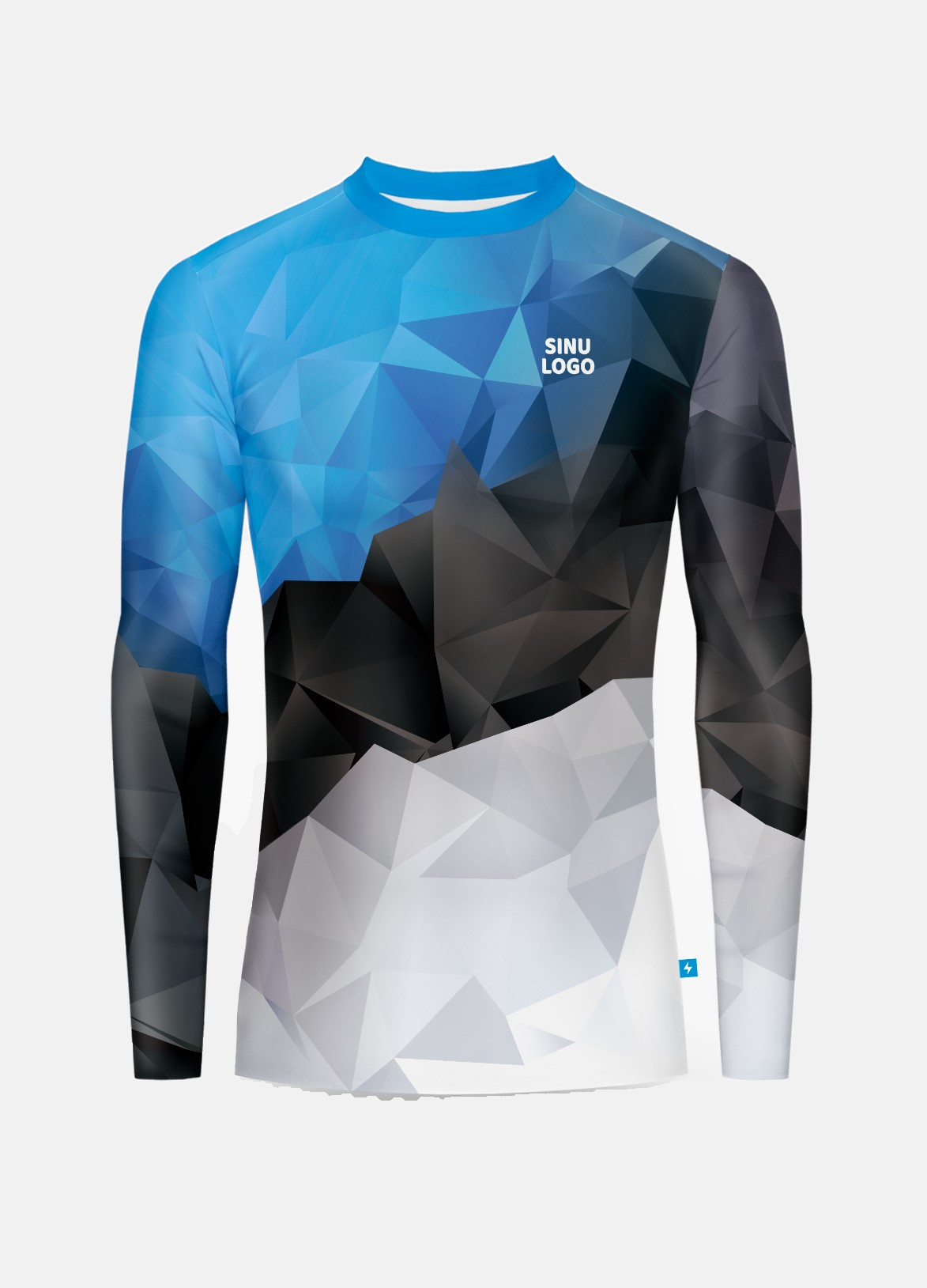 Pikkade käistega Rash Guard Puhas Kuld, eestvaade