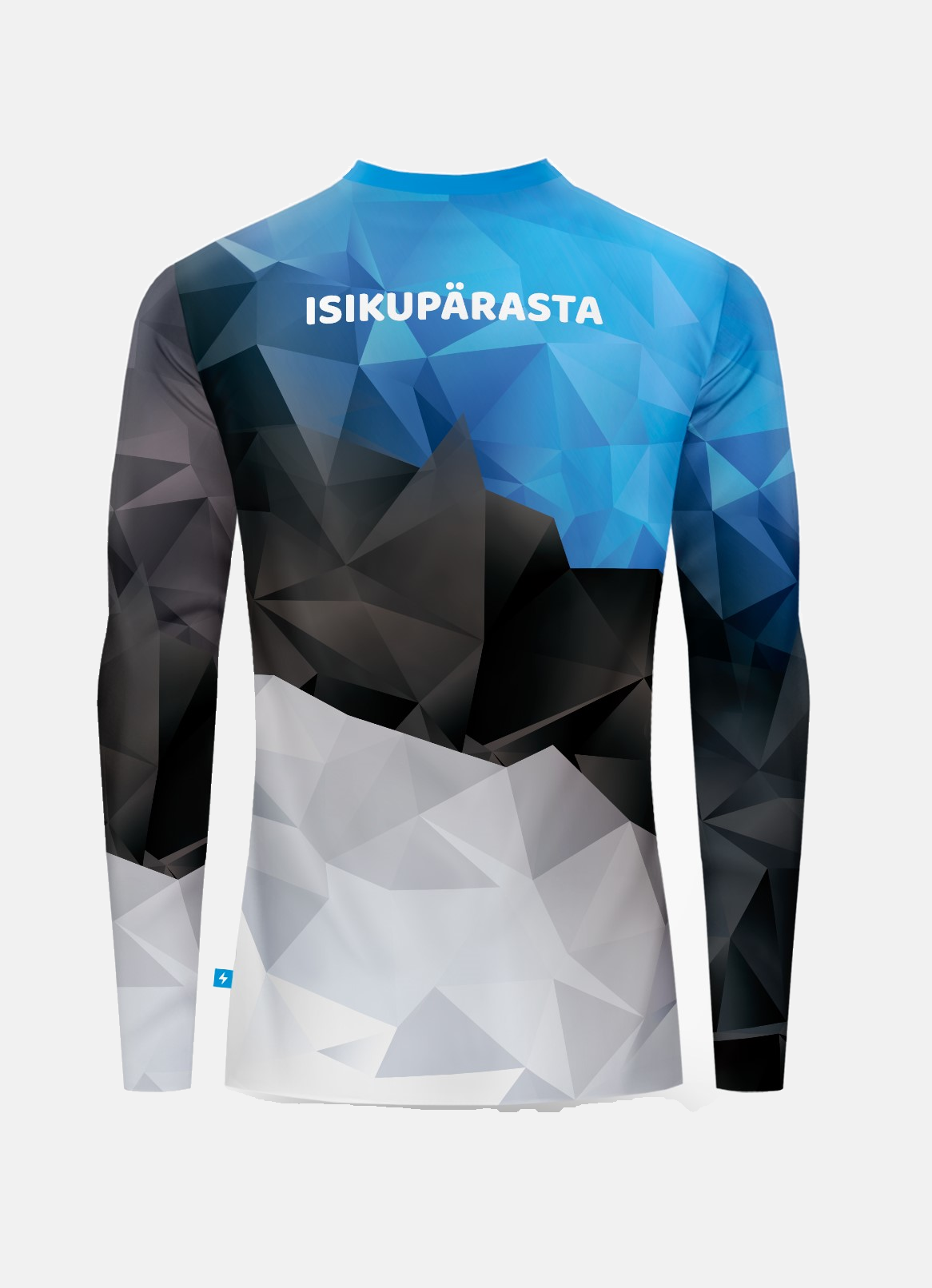 Pikkade käistega Rash Guard Puhas Kuld, tagantvaade
