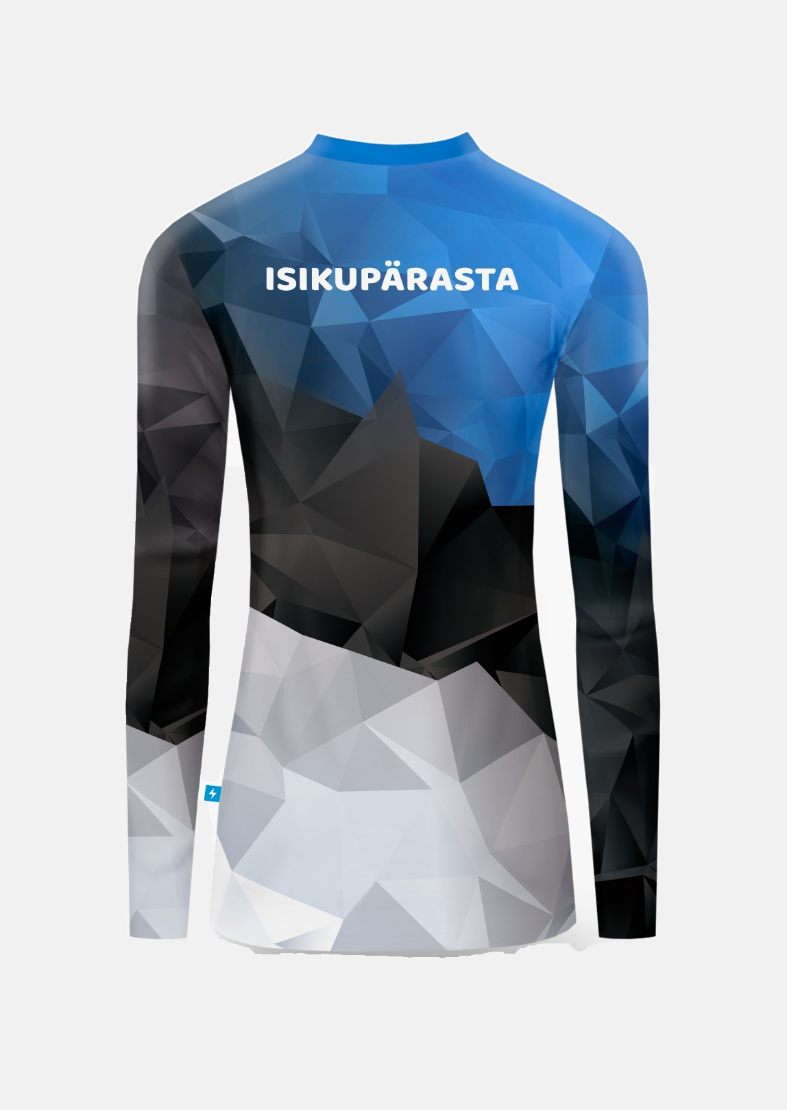 Pikkade käistega Rash Guard Eesti Eest, tagantvaade