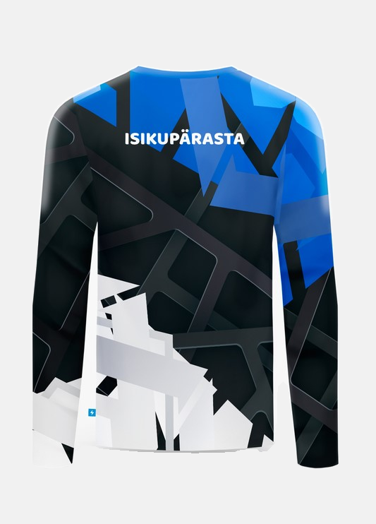 Pikkade käistega T-särk Eesti Eest, tagantvaade
