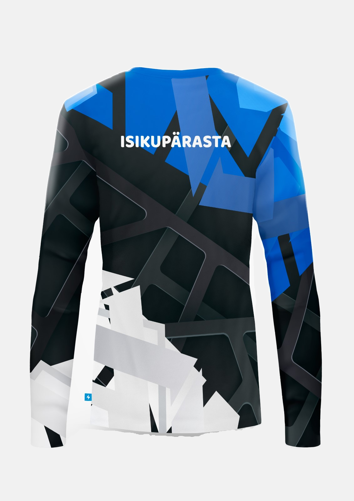 Pikkade käistega T-särk Eesti Eest, tagantvaade