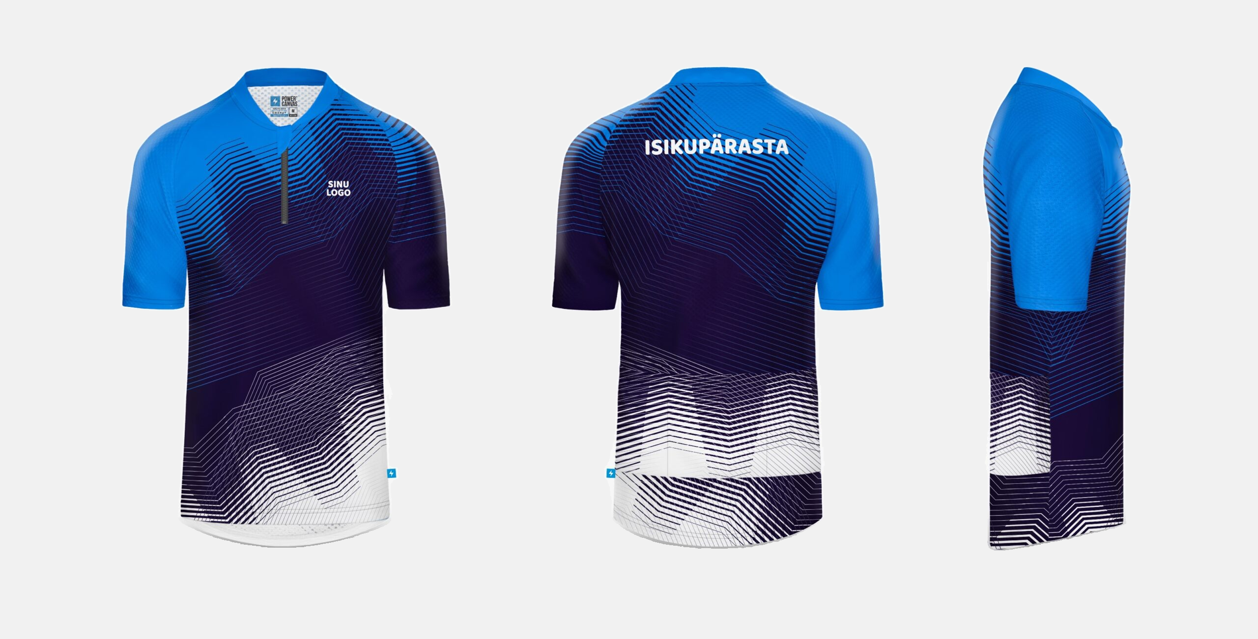 Rattasärk Tiim Sinimustvalge, eestvaade