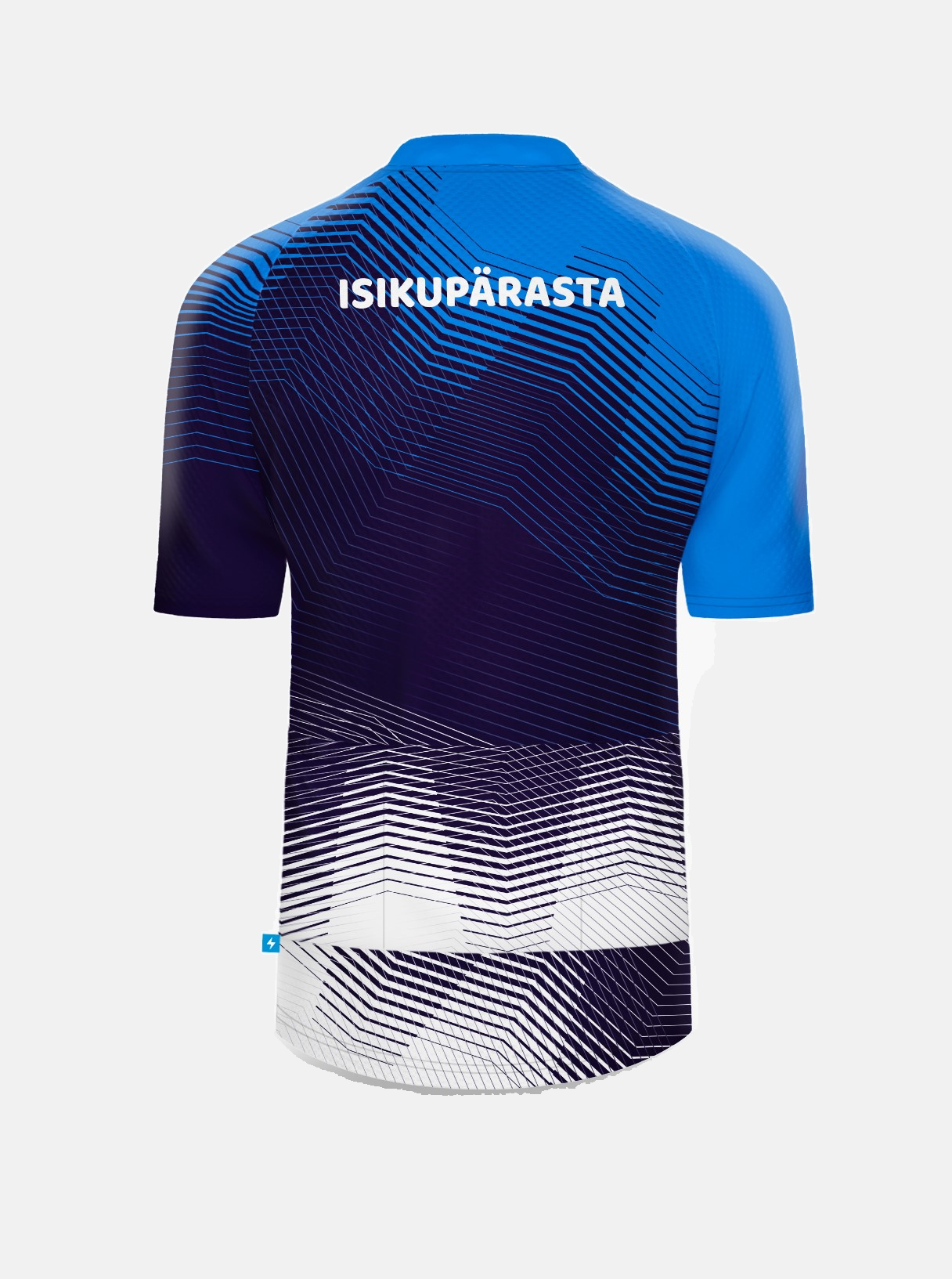 Rattasärk Tiim Sinimustvalge, tagantvaade